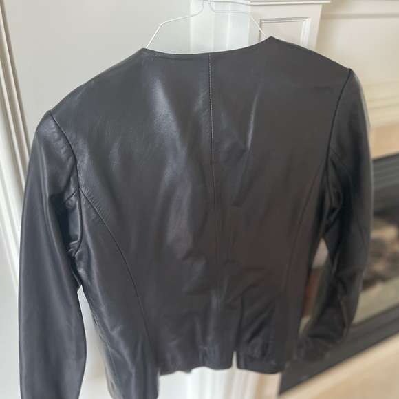 Babaton leather jacket - Picture 3 of 3